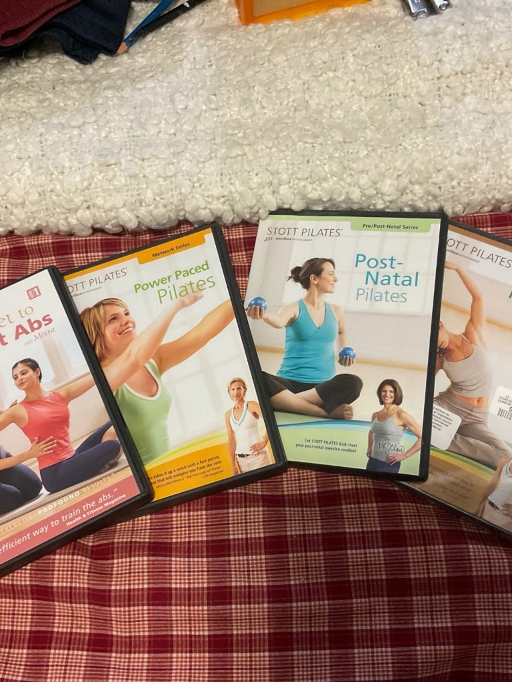 STOTT PILATES DVD Set of 4